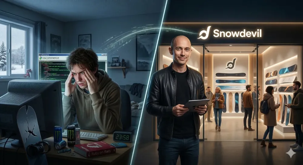 The $100 Billion Snowboard: The Accidental Birth of Shopify